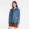 Slate – Overdyed cotton Jacket Slate – Overdyed cotton Jacket