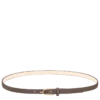Taupe – Leather Ladies’ belt