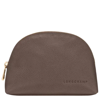 Taupe – Leather Le Foulonné Pouch