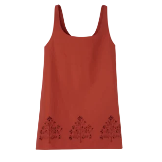 Tomato – Embroidered canvas Dress Tomato – Embroidered canvas Dress