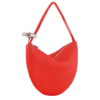 Vermilion – Leather Le Roseau Clutch