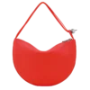 Vermilion – Leather Le Roseau Clutch