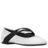 White – Leather Energy Ballerinas