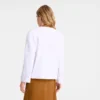 White – Poplin embroidered Blouse